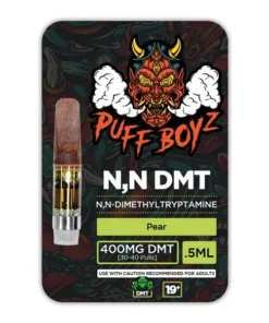 Comprar Cartucho Puff Boyz NN DMT .5ML (400MG) – Sabor Pêra | DMT Portugal
